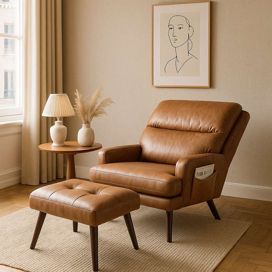 The Studio Siesta Recliner & Ottoman Set US