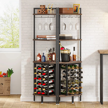 SipSpot Corner Glass & Bottle Display | US