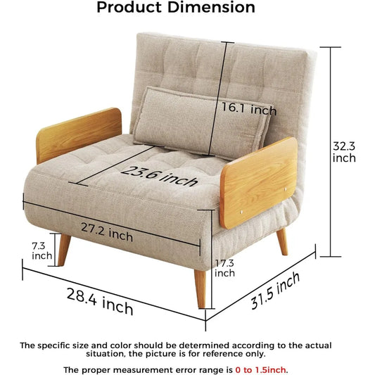 SnoozeCraft Foldable Daybed Chair US