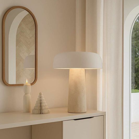 Kinoko Marble Stone Lamp