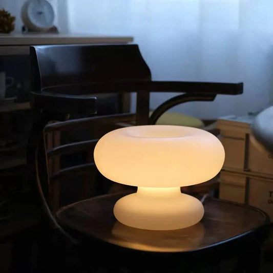 Nori White Mushroom Lamp